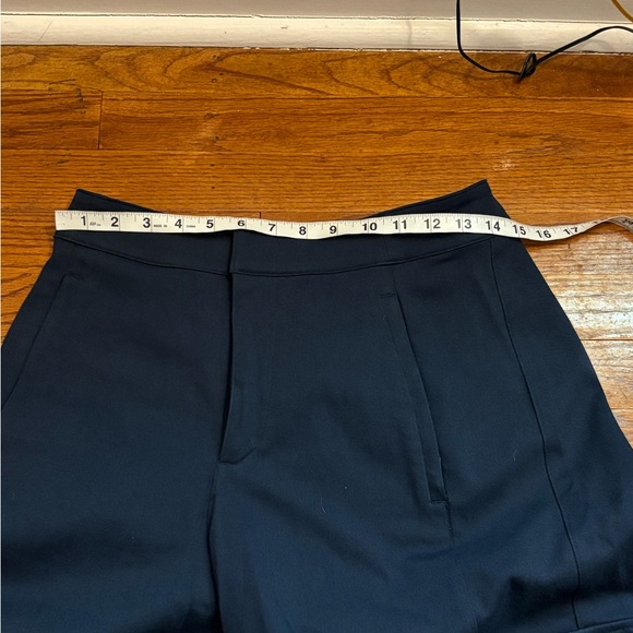 ALO Show Off Blue Wide Leg Cargo Trouser Pants Stretch Cotton sz Medium M - Picture 6 of 8